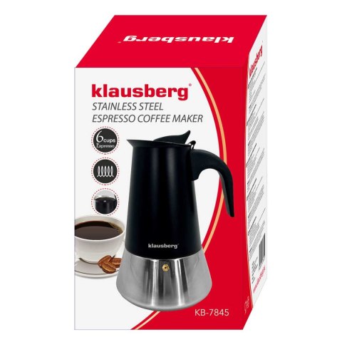 KAWIARKA ZAPARZACZ DO KAWY 300ml KLAUSBERG KB-7845 INDUKCJA KLAUSBERG