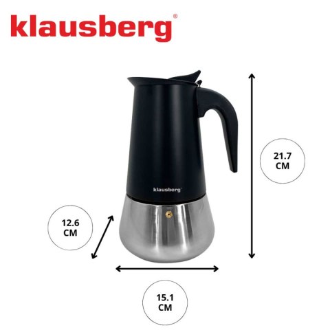KAWIARKA ZAPARZACZ DO KAWY 450ml KLAUSBERG KB-7846 INDUKCJA KLAUSBERG