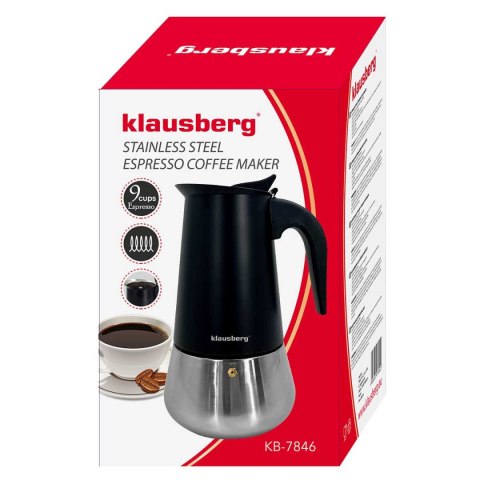 KAWIARKA ZAPARZACZ DO KAWY 450ml KLAUSBERG KB-7846 INDUKCJA KLAUSBERG