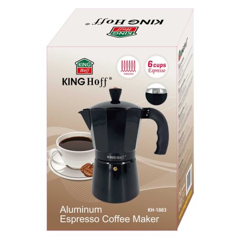 KAWIARKA ZAPARZACZ DO KAWY 300ml  KH-1883 INDUKCJA 