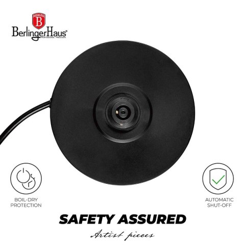 CZAJNIK ELEKTRYCZNY 1,7L BERLINGER HAUS BH-9476 MATTE BLACK BERLINGER HAUS